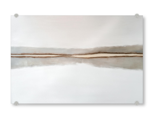 Acrylglasbild "Erdenruhe Horizont" artboxONE - Natur,Abstrakt,Geometrie