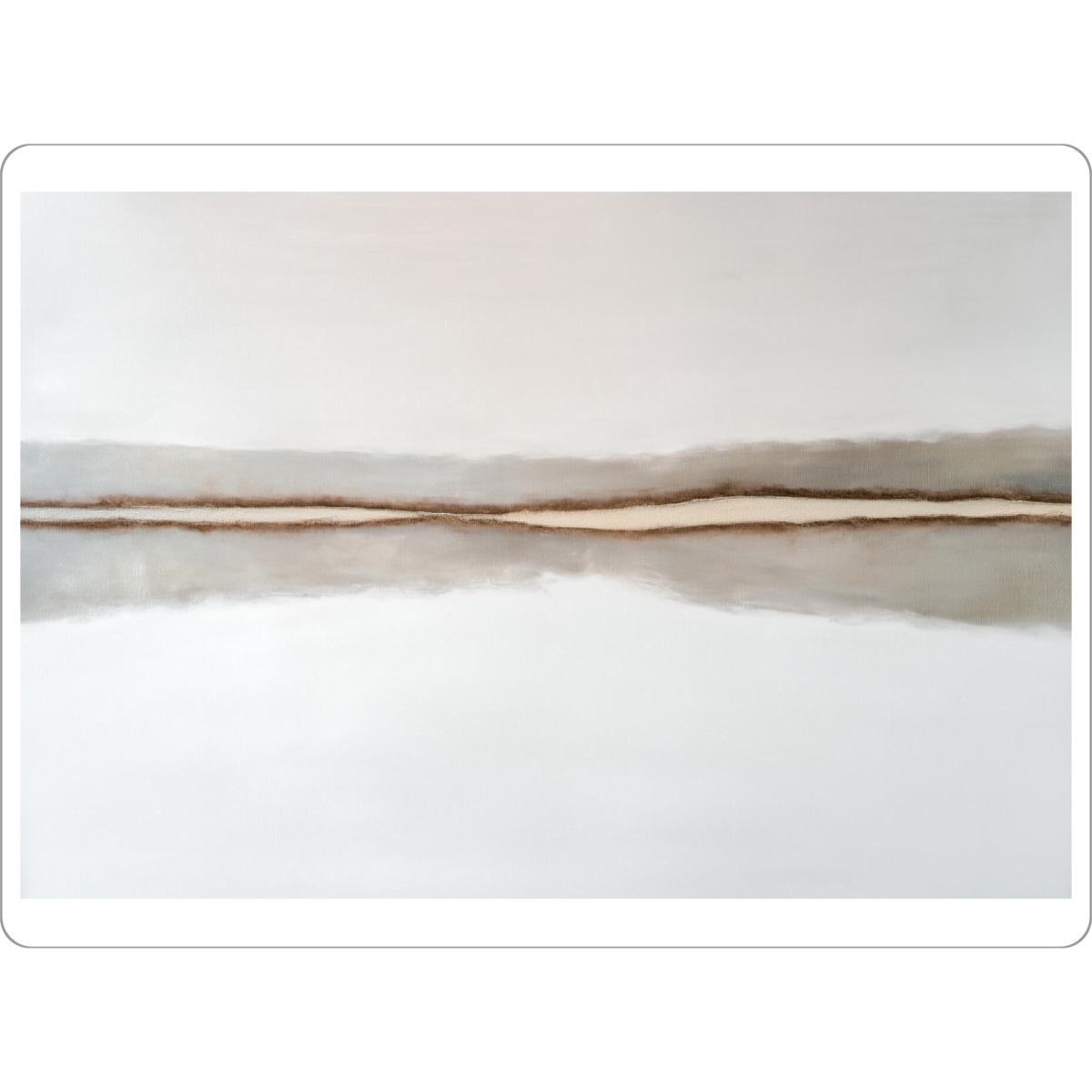 Tischset "Erdenruhe Horizont" artboxONE - Natur,Abstrakt,Geometrie