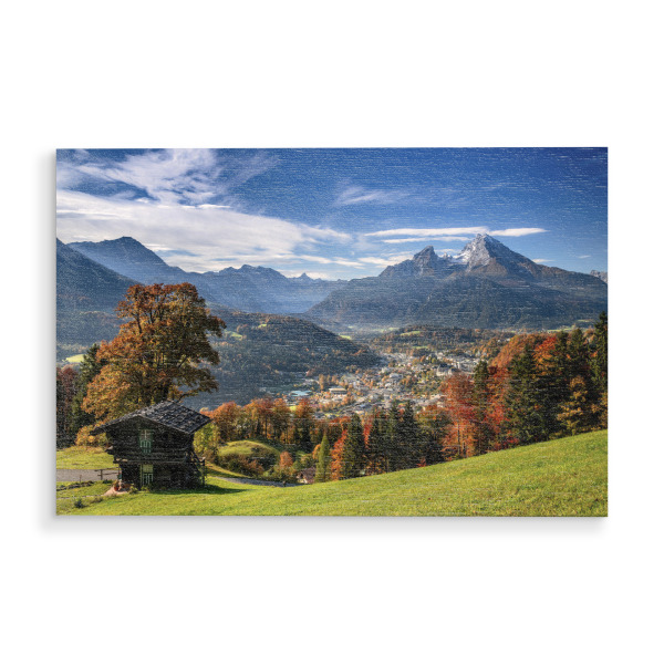 Holzbild "Watzmannblick" artboxONE - Natur,Reise,Reise / Länder