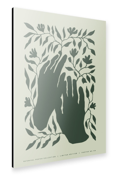 Alu-Dibond "Botanical Collection (One)" 30x20 cm artboxONE