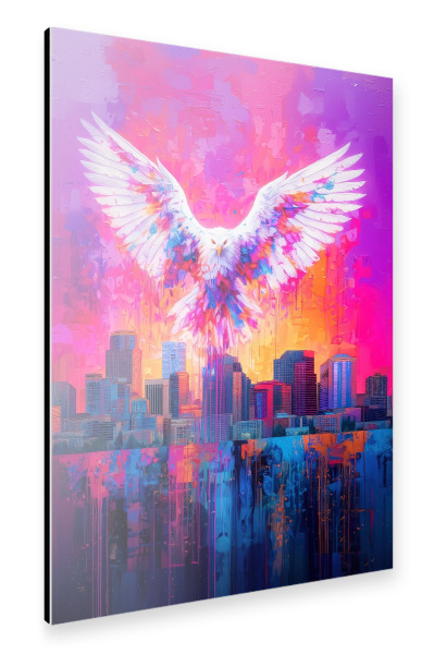 Alu-Dibond "Wings of Hope" 30x20 cm artboxONE
