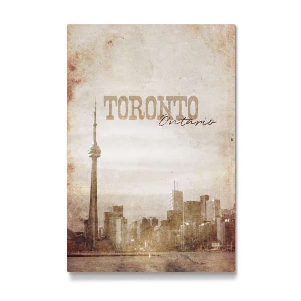 Galerie-Print "Toronto vintage travel" 30x20 cm artboxONE