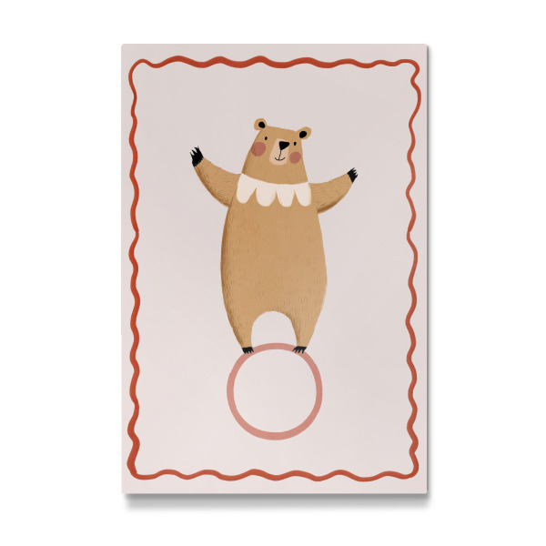 Galerie-Print "Balancing Bear" 75x50 cm artboxONE