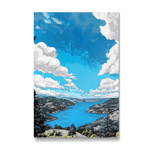 Galerie-Print "Weite über dem Nordfjord" 30x20 cm artboxONE