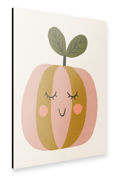 Alu-Dibond "Happy Fruit" 75x50 cm artboxONE