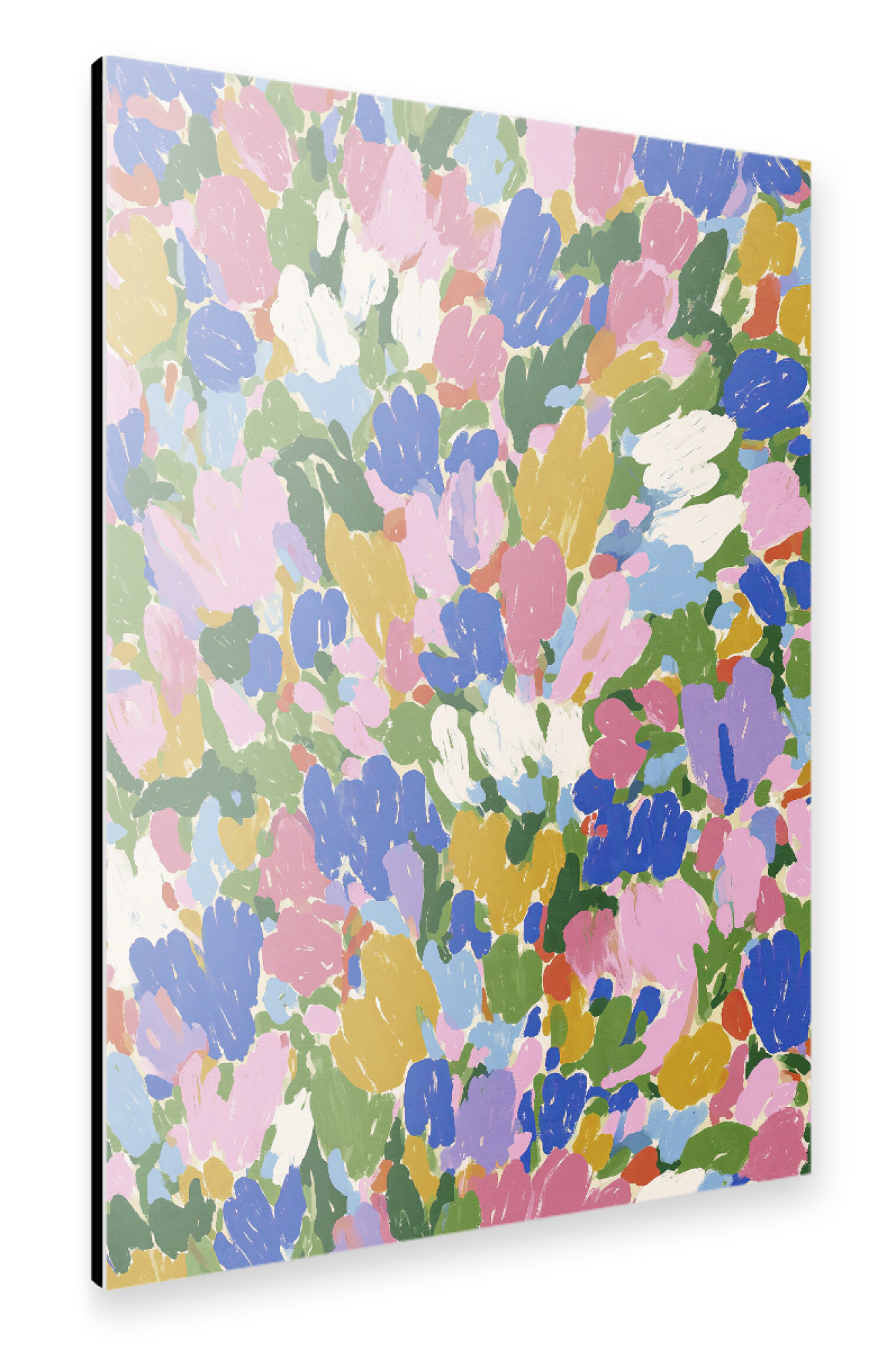 Alu-Dibond "Floral Explosion" 75x50 cm artboxONE