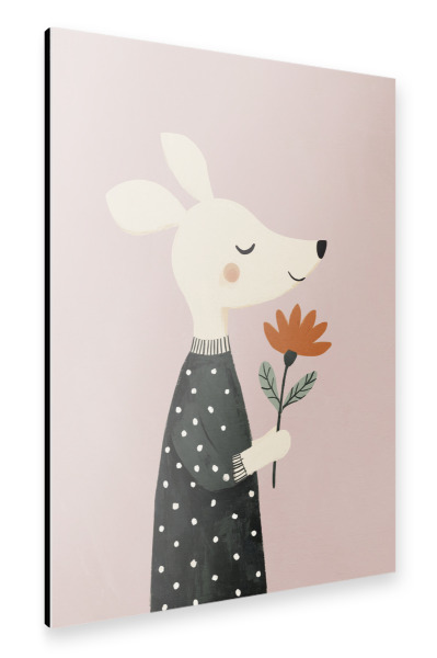 Alu-Dibond "My Lovely Flower" 30x20 cm artboxONE