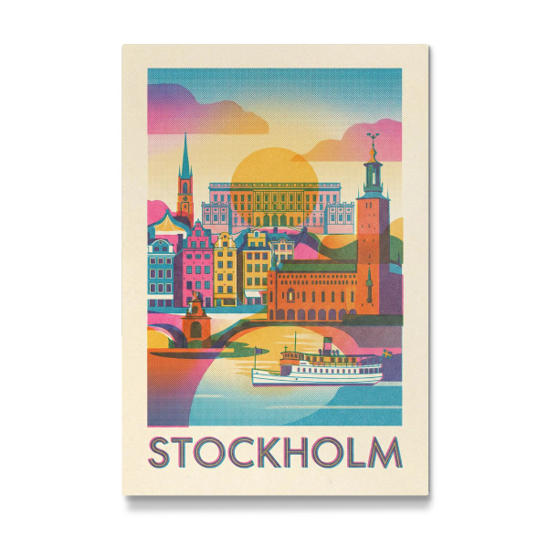 Galerie-Print "Stockholm Vintage Art Deco" 30x20 cm artboxONE
