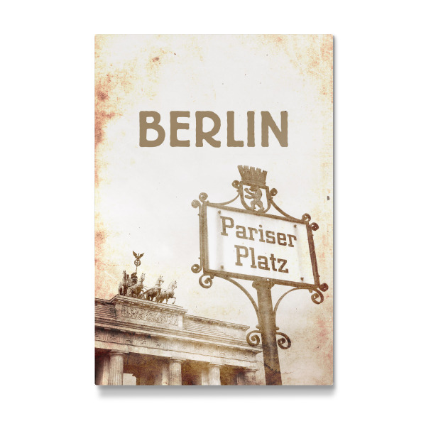Galerie-Print "Berlin vintage travel" 30x20 cm artboxONE