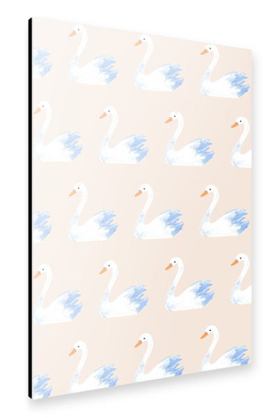 Alu-Dibond "Schwan" 30x20 cm artboxONE