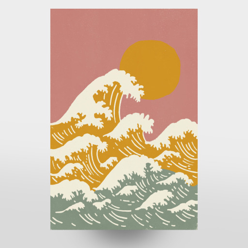 Wild Summer Sea