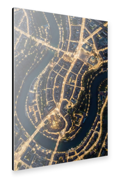 Alu-Dibond "Bern bei Nacht" 30x20 cm artboxONE