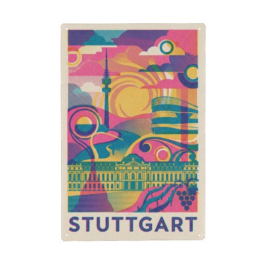Stuttgart Vintage Art Deco