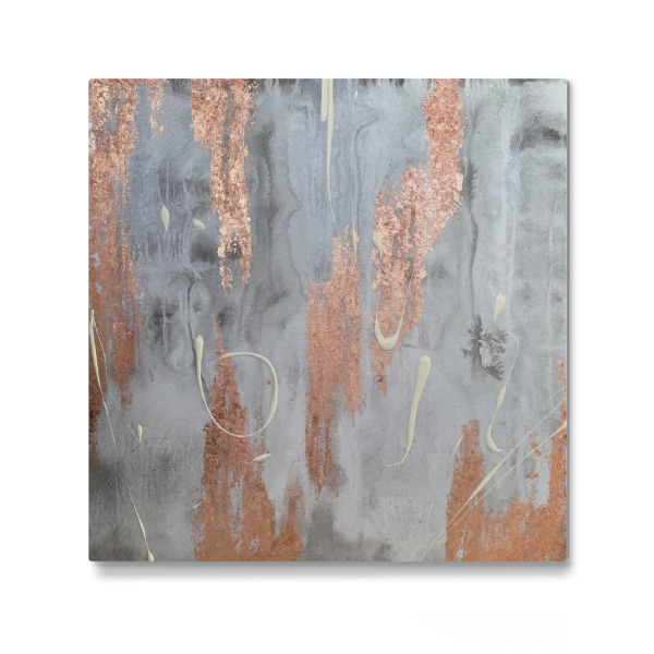 Galerie-Print "Kupferne Stille" 30x30 cm artboxONE