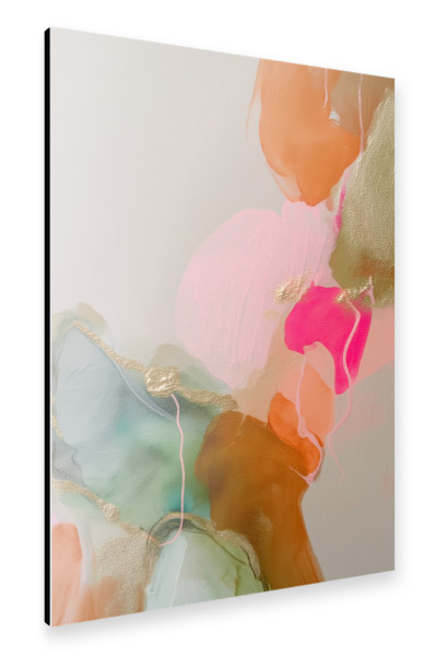 Alu-Dibond "Fließende Feld Struktur" 75x50 cm artboxONE