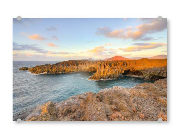 Acrylglasbild "Los Hervideros Lanzarote" artboxONE - Natur,Reise,Reise / Strand und Meer
