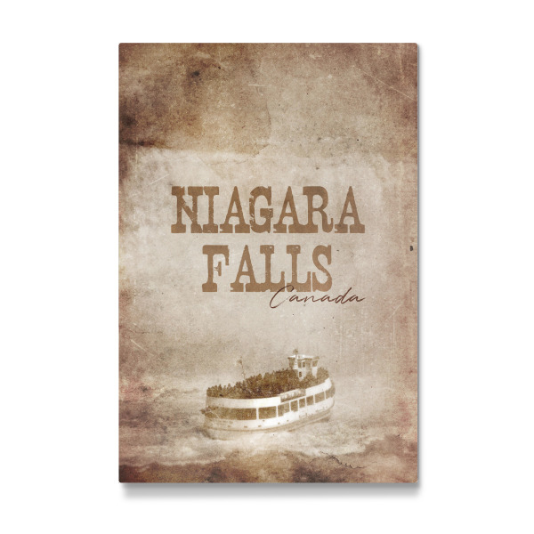 Galerie-Print "Niagara Falls retro travel" 75x50 cm artboxONE