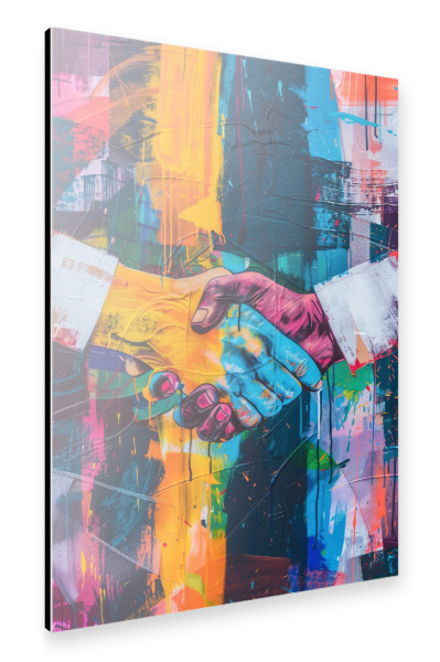 Alu-Dibond "Relation" 30x20 cm artboxONE