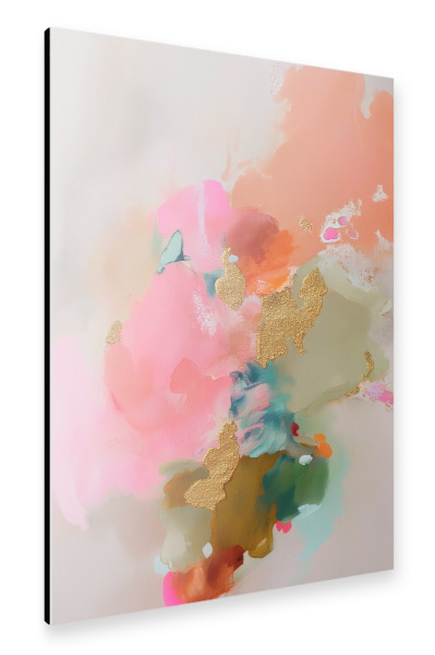 Alu-Dibond "Farbige Goldakzente" 30x20 cm artboxONE
