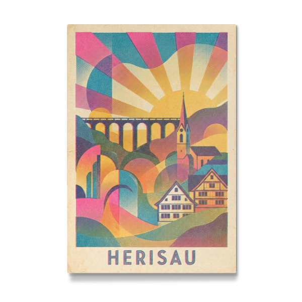Galerie-Print "Herisau Vintage Art Deco" 30x20 cm artboxONE