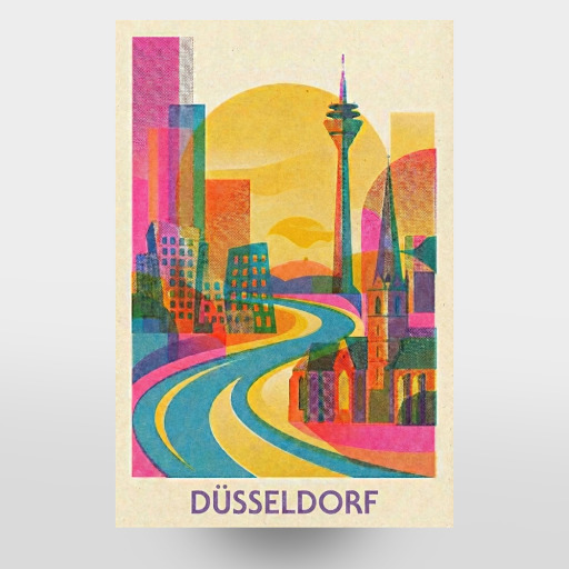 Düsseldorf Vintage Art Deco
