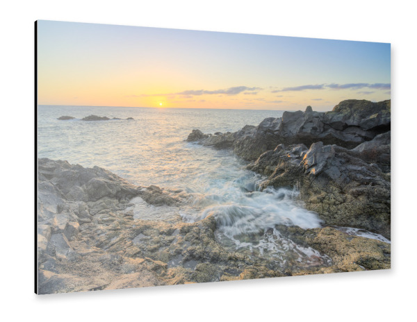 Alu-Dibond "An der Westküste von Lanzarote" 75x50 cm artboxONE