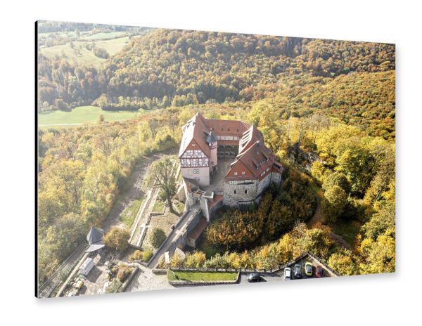 Alu-Dibond "Die Burg Bodenstein" 30x20 cm artboxONE