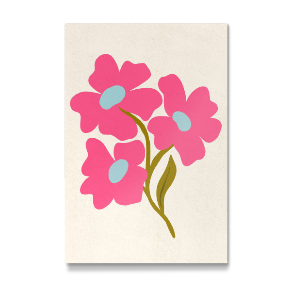 Galerie-Print "Rosa moderner Blumenstrauß" 75x50 cm artboxONE