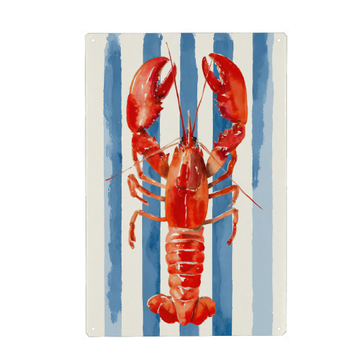 Hummer – Maritimes Aquarell