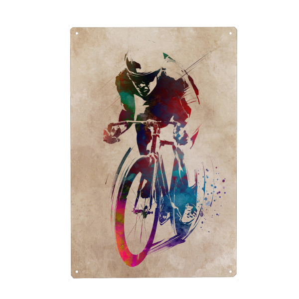 Holzbild "Radsportkunst AH" artboxONE - Sport,Sport / Motivation - Radfahren,Radfahrer,Biker,Sport