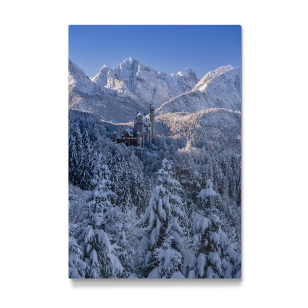 Galerie-Print "Verschneite Bayerische Alpen" 30x20 cm artboxONE