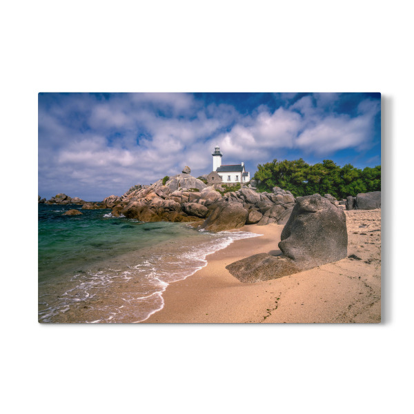 Galerie-Print "Pontusval Leuchtturm Bretagne" 75x50 cm artboxONE