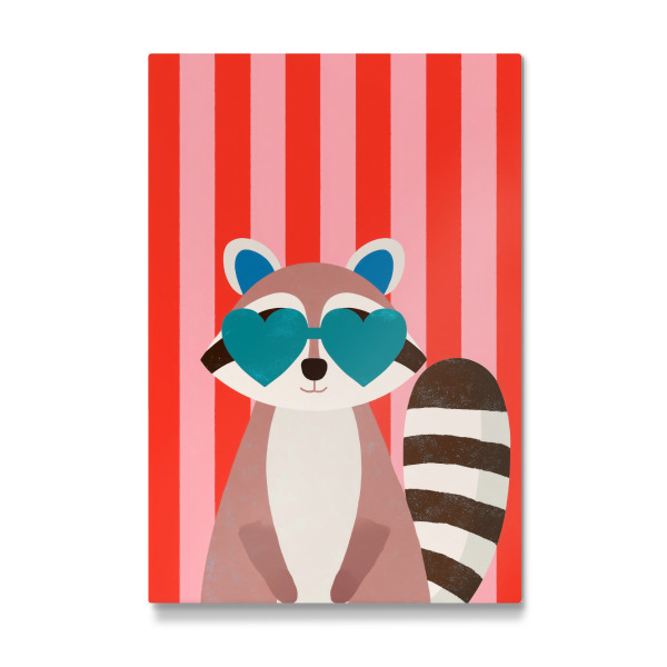 Galerie-Print "Herziger Waschbärblick" 75x50 cm artboxONE