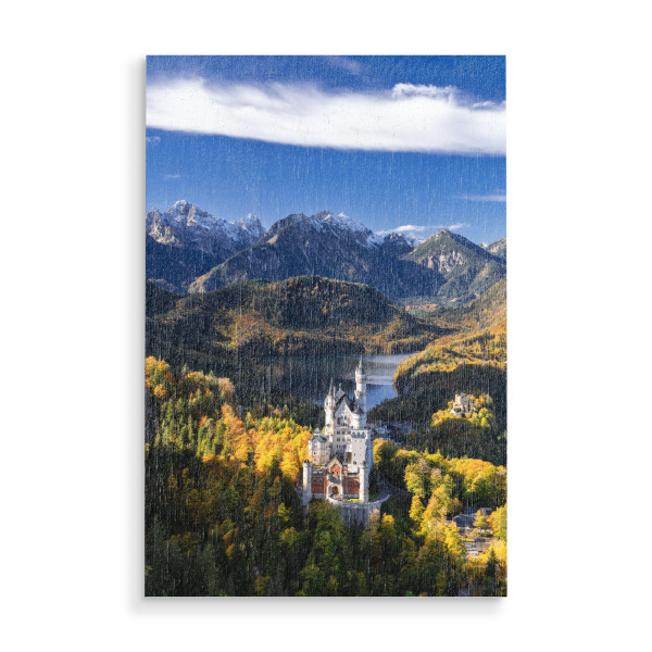 Holzbild "Goldener Oktober im Allgäu" artboxONE - Natur,Reise,Architektur,Reise / Länder