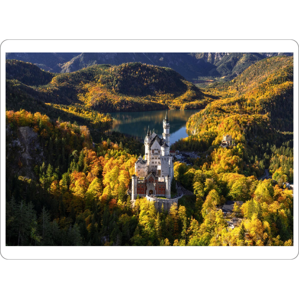 Tischset "Welterbe Schloss Neuschwanstein" artboxONE - Natur,Reise,Architektur,Reise / Länder