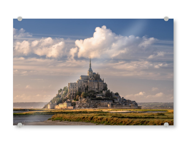 Acrylglasbild "Mont Saint Michel Frankreich" artboxONE - Natur,Reise,Reise / Länder