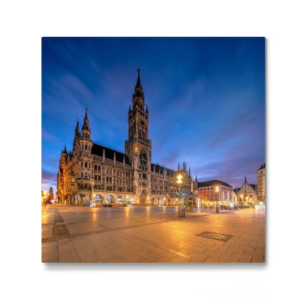 Galerie-Print "Rathaus München" 30x30 cm artboxONE