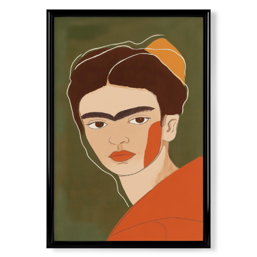 Zeitlose Frida mit Ausdruck