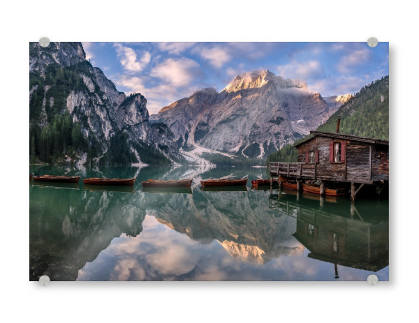 Acrylglasbild "Alpenidylle in Südtirol" artboxONE - Natur,Reise,Architektur,Reise / Länder