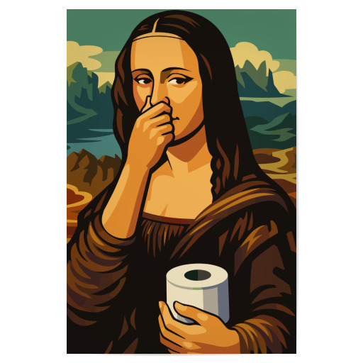 The Stinky Lisa Funny Bathroom The Stinky Lisa Funny Bathroom