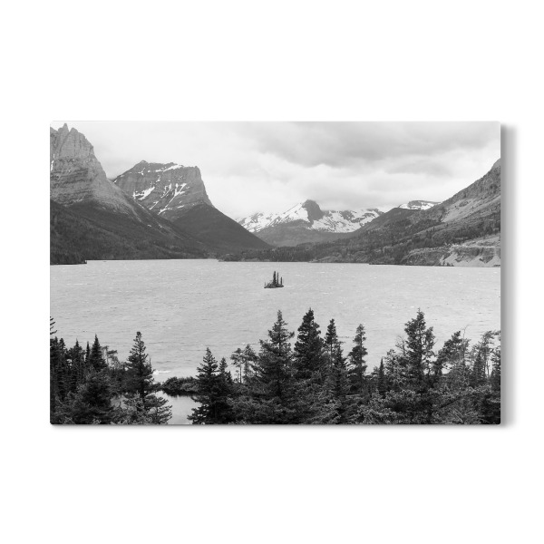 Galerie-Print "A Lake in the mountains" 75x50 cm artboxONE