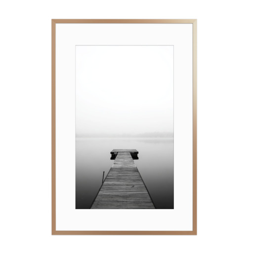 Steg im Nebel