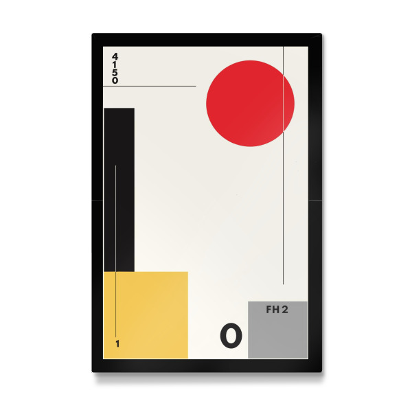Galerie-Print "Bauhaus Abstract Geometry" 30x20 cm artboxONE