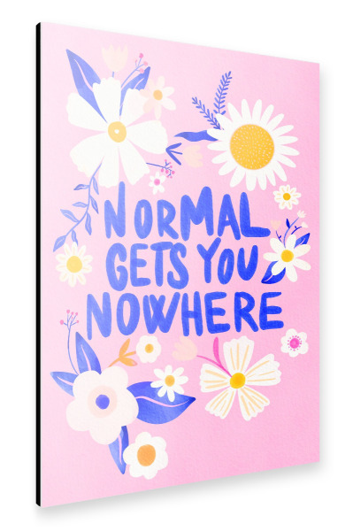 Alu-Dibond "Baroo Bloom - Normal Floral" 75x50 cm artboxONE