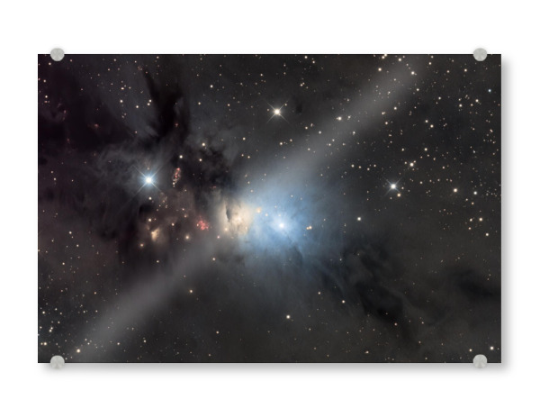 Acrylglasbild "Reflexionsnebel im Perseus" artboxONE - Natur - Reflexionsnebel im sternbild perseus,Nebel,Weltall,Universum,Weltraum,Stenre,Ngc 1333