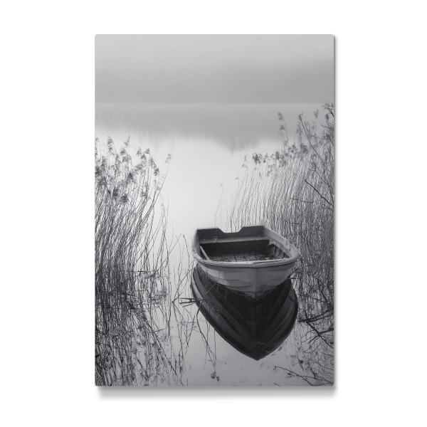 Galerie-Print "Boot im Nebel" 30x20 cm artboxONE