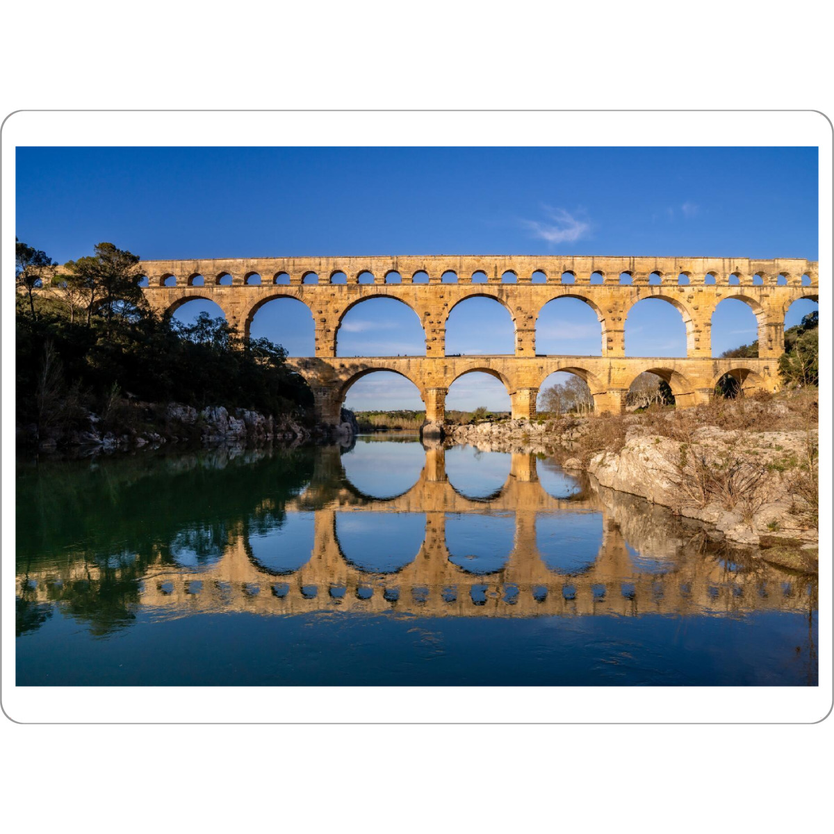 Tischset "Pont du Gard Südfrankreich" artboxONE - Natur,Reise,Architektur