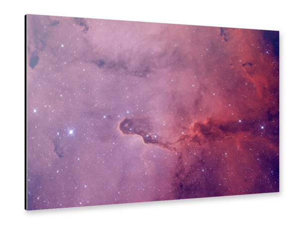Alu-Dibond "IC 1396 in BI Color" 30x20 cm artboxONE