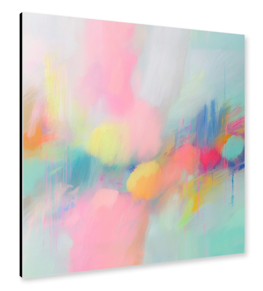 Alu-Dibond "Sanfte Horizont Teilung" 30x30 cm artboxONE