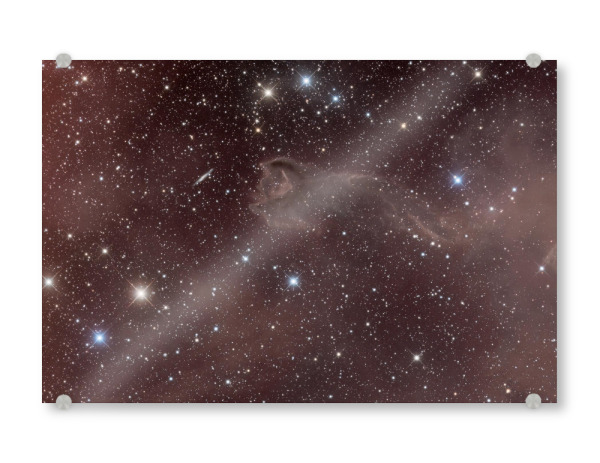 Acrylglasbild "Gottes Hand" artboxONE - Natur,Galaxy - Gottes hand,Astronomie,Astrofotografie,Weltall,Welrraum,Universum,Sterne,Nebel